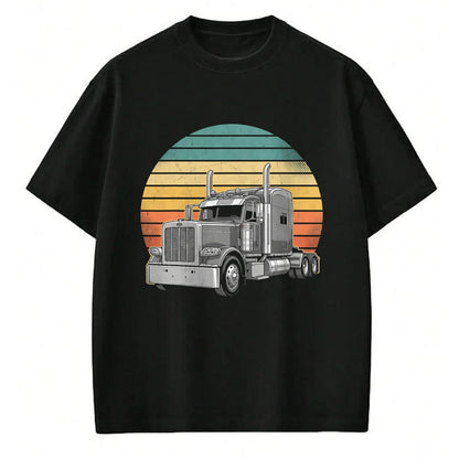 Best Truck Driver Life Shirt, Funny Trucker UnisexT-Shirt/Hoodie/Sweatshirt HLT00 - Vintage Truck Trucker Truck Driver 18 Wheeler Trucking T-Shirt