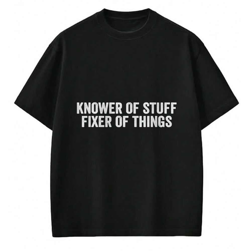 Best Mechanic Life Shirt, Funny Mechanic UnisexT-Shirt/Hoodie/Sweatshirt HLT00 - Knower of Stuff Fixer of Things Handyman Repairman Mechanic T-Shirt