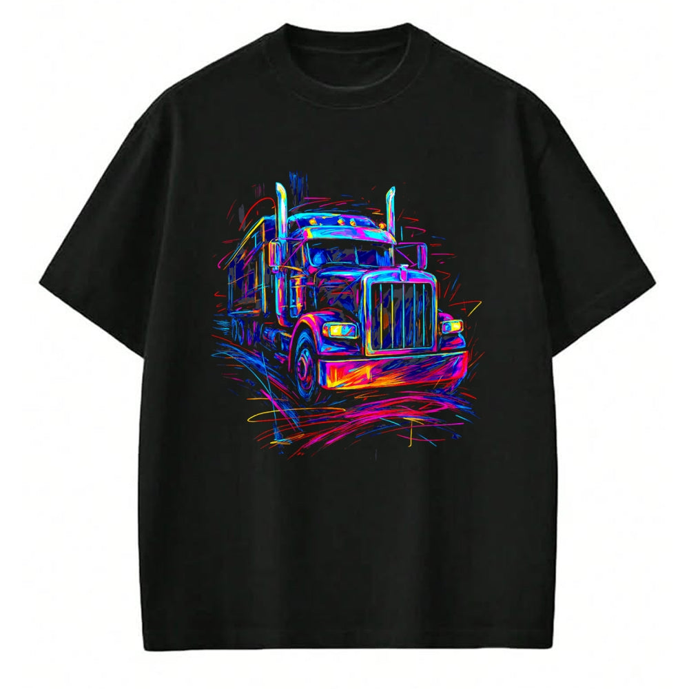 Best Truck Driver Life Shirt, Funny Trucker UnisexT-Shirt/Hoodie/Sweatshirt HLT00 - Truck Driver 18 Wheeler Trucker Semi Truck Driver T-Shirt