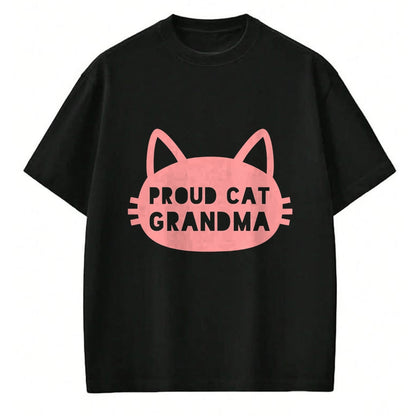 Cat Love Shirt, Funny Cat Lover Gift UnisexT-Shirt/Hoodie/Sweatshirt HLT00 - Proud Cat Grandma My Grandkitty Loves Me Cats Kittens Nana T-Shirt for Women