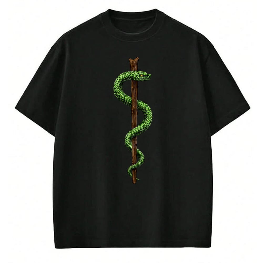 Best Doctor Shirt, Funny Doctor UnisexT-Shirt/Hoodie/Sweatshirt HLT00 - Rod of Asclepius Caduceus Medical Doctor Symbol T-Shirt