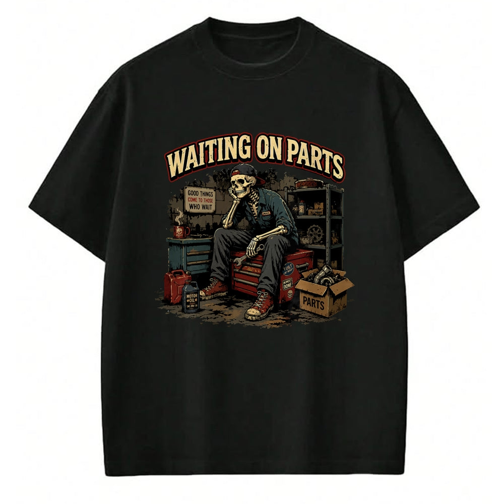 Best Mechanic Life Shirt, Funny Mechanic UnisexT-Shirt/Hoodie/Sweatshirt HLT00 - Waiting On Parts Tee Car Technician Men Auto Repair Mechanic T-Shirt