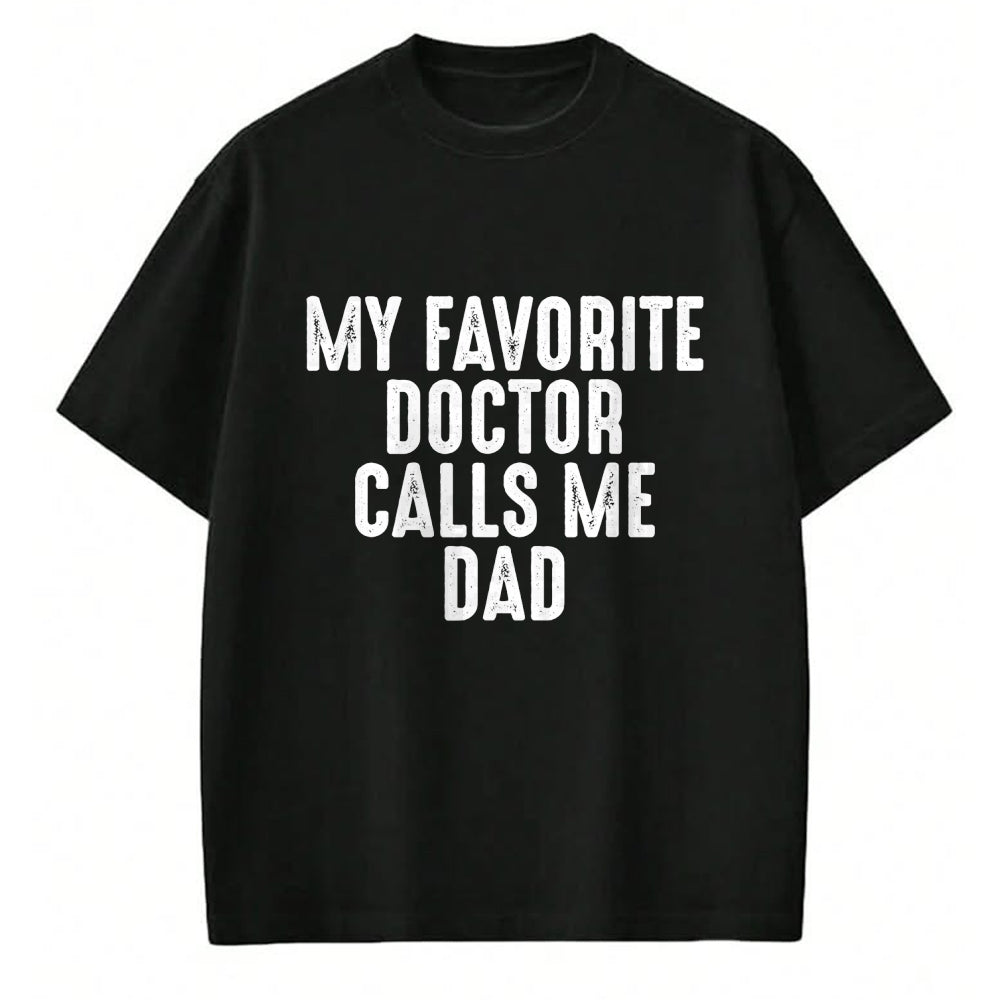 Best Doctor Shirt, Funny Doctor UnisexT-Shirt/Hoodie/Sweatshirt HLT00 - Proud Dad Of A Doctor - Medical Practitioner Physician Dad T-Shirt