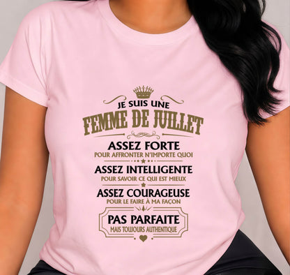 JE SUIS UNE FEMME DE JUILLET - fma TLEE07 (SKU2609-38-07)