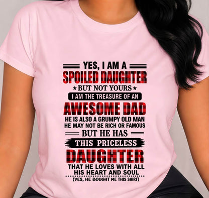 DAD’S SPOILED DAUGHTER - FROM DAD - TLEE00 (SKU2609-31-00)