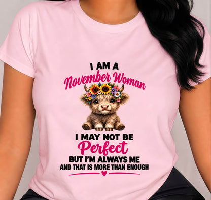 NOVEMBER WOMAN MORE THAN ENOUGH - FOR WOMEN - TLEE11 (SKU2609-84-11)