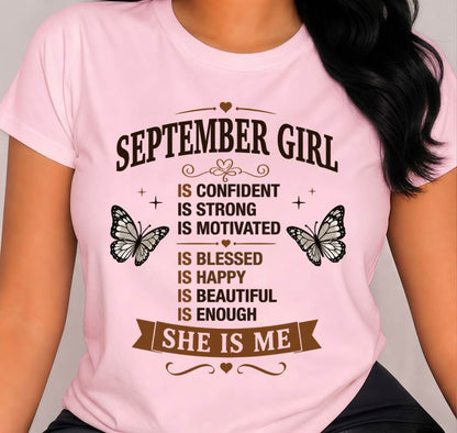 SEPTEMBER GIRL – FAITH, STRENGTH & BEAUTY - FOR WOMEN - TLEE09 (SKU2605-378-09)