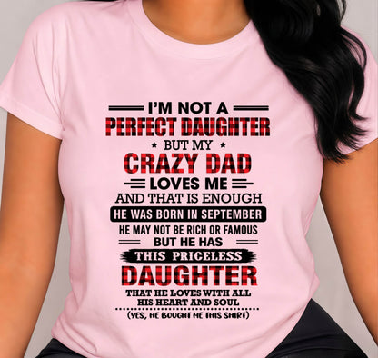 SEPTEMBER DAD’S LOVE MAKES EVERYTHING ENOUGH - FROM DAD - TLEE09 (SKU2608-572-09)