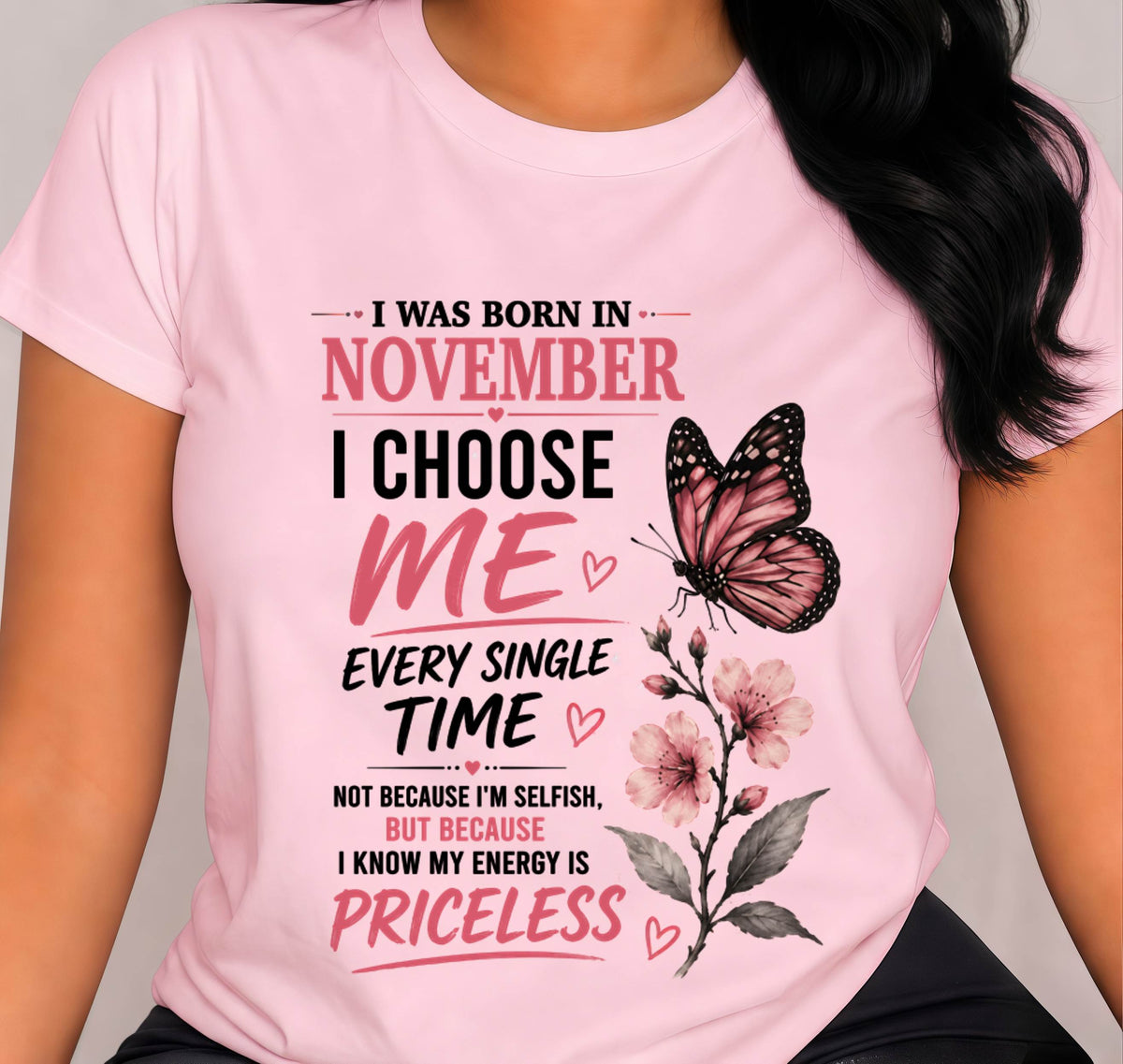 NOVEMBER QUEEN – I CHOOSE ME EVERY SINGLE TIME - FOR WOMEN - TLEE11 (SKU2606-02-11)