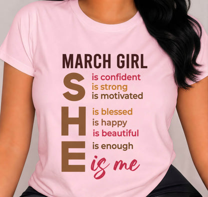 MARCH GIRL - SHE IS ME - FOR WOMEN - TLEE03 (SKU2607-164-03)