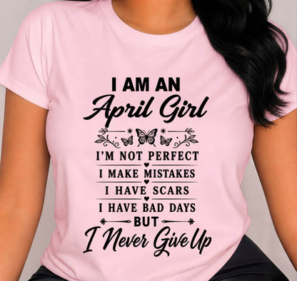 APRIL GIRL NEVER GIVE UP - FOR WOMEN - TLEE04 (SKU2606-378-04)