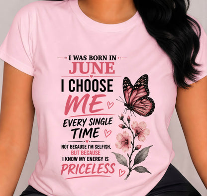 JUNE QUEEN – I CHOOSE ME EVERY SINGLE TIME - FOR WOMEN - TLEE06 (SKU2606-02-06)