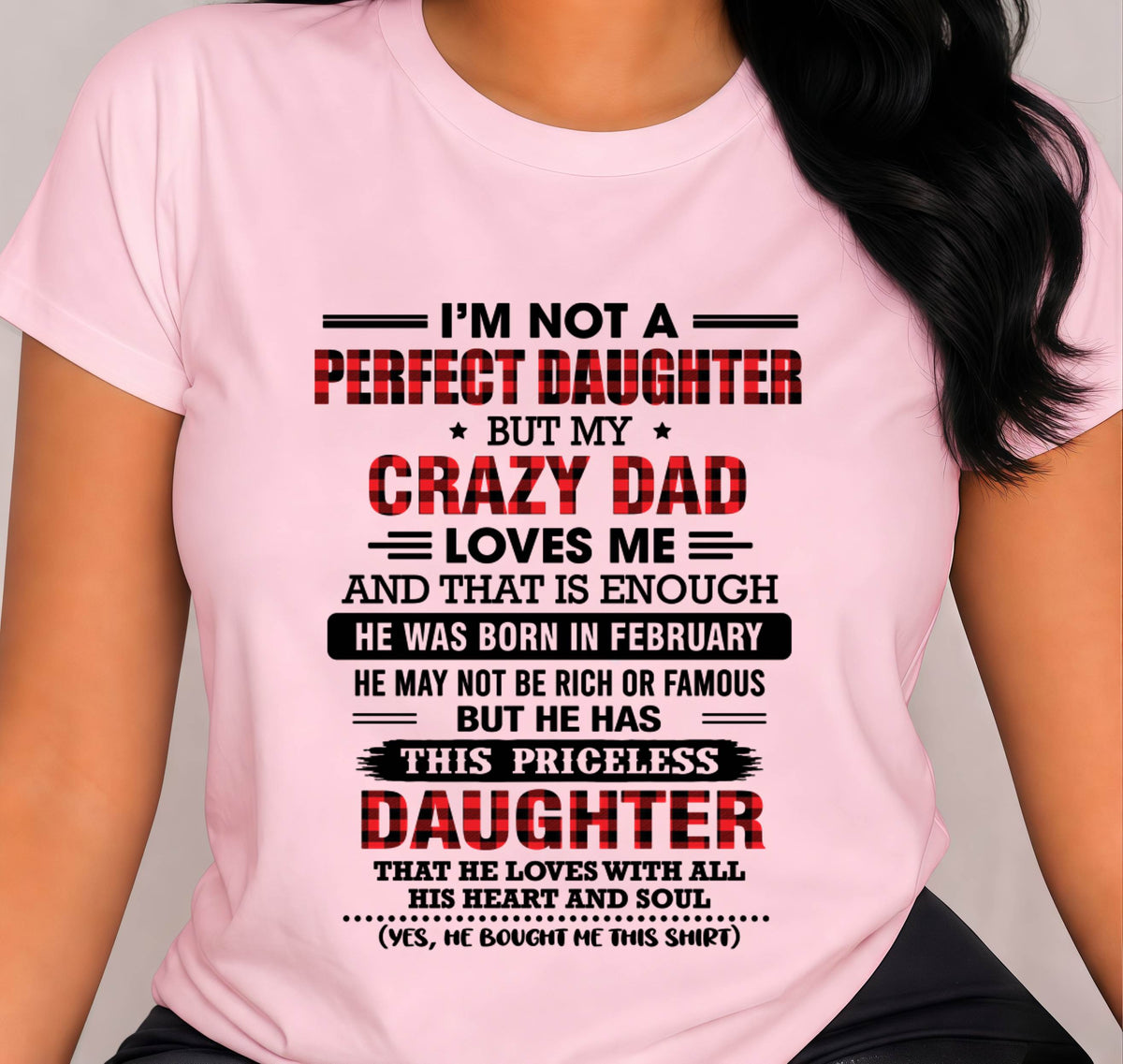 FEBRUARY DAD’S LOVE MAKES EVERYTHING ENOUGH - FROM DAD - TLEE02 (SKU2608-572-02)