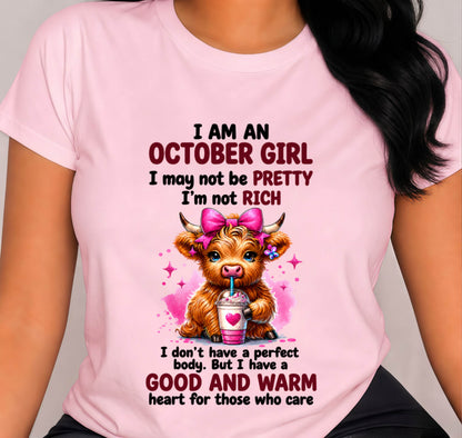 OCTOBER GIRL GOOD & WARM HEART - FOR WOMEN - TLEE10 (SKU2608-385-10)