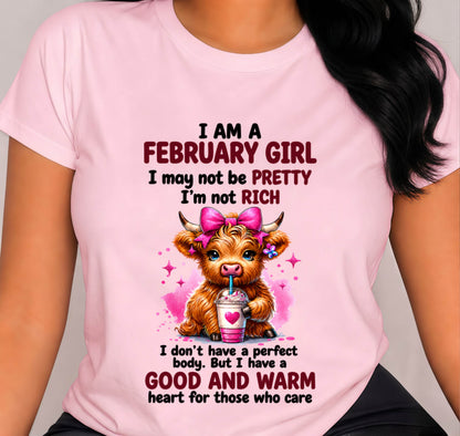 FEBRUARY GIRL GOOD & WARM HEART - FOR WOMEN - TLEE02 (SKU2608-385-02)