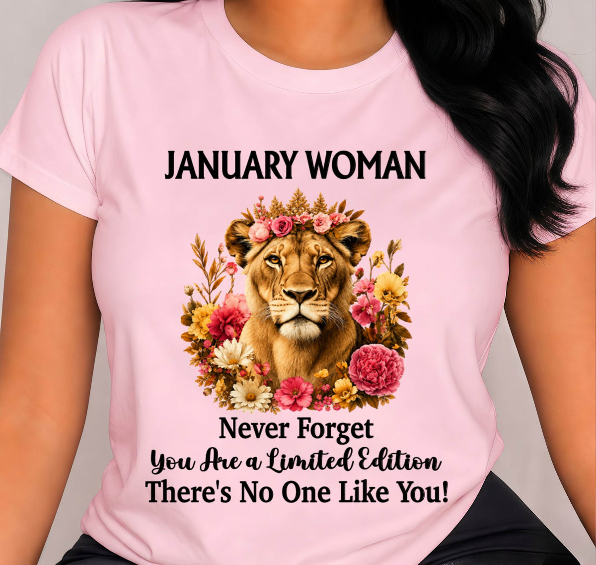 JANUARY WOMAN – PROUD TO BE DIFFERENT - FOR WOMEN - TLEE01 (SKU2607-74-01)
