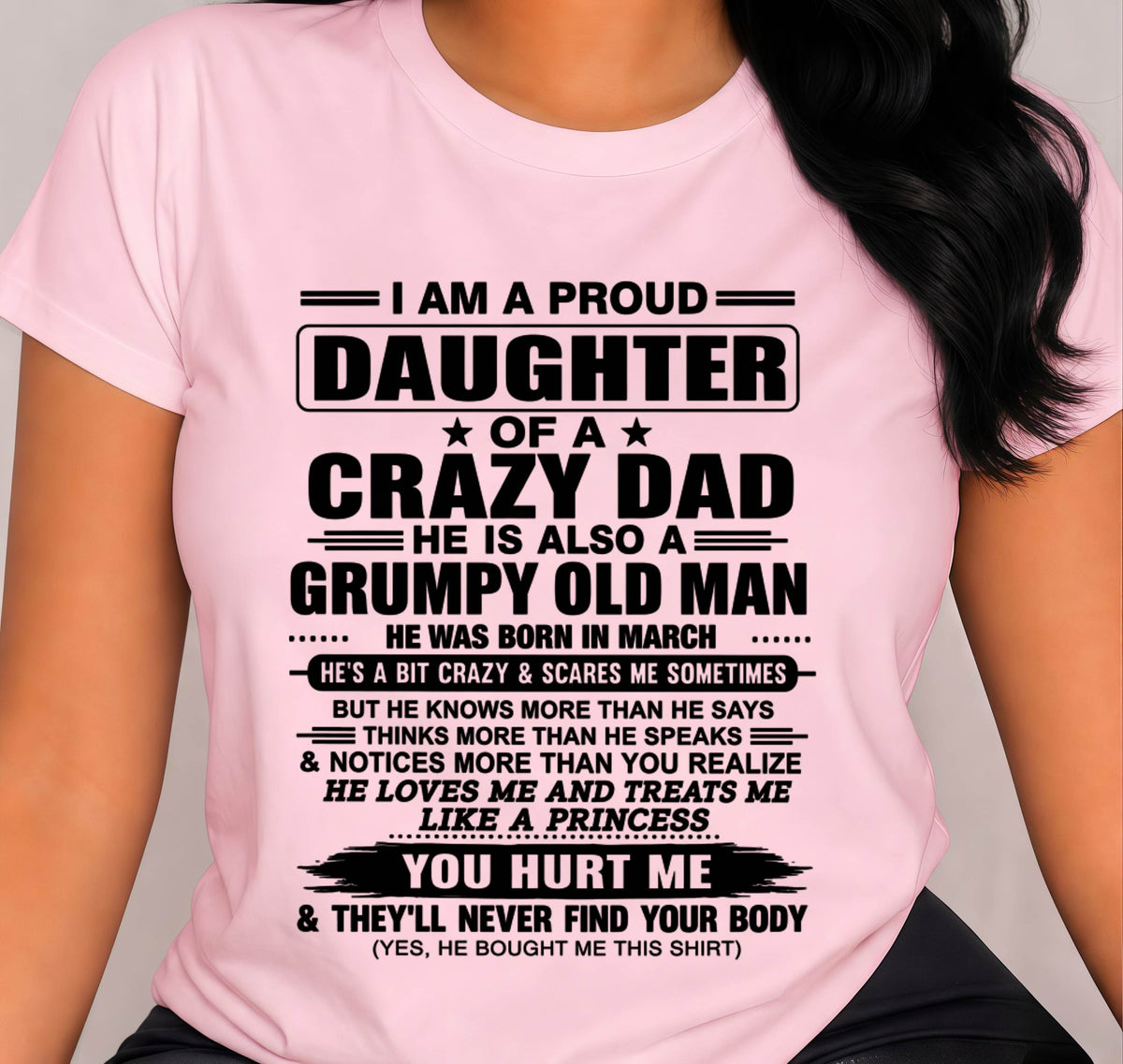 MARCH DAD - GRUMPY OLD MAN, LOVING FATHER - FROM DAD - TLEE03 (SKU2606-302-03)