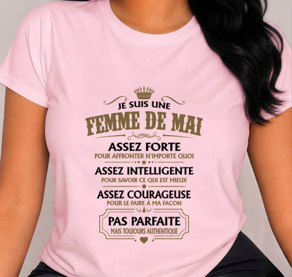 JE SUIS UNE FEMME DE MAI - fma TLEE05 (SKU2609-38-05)
