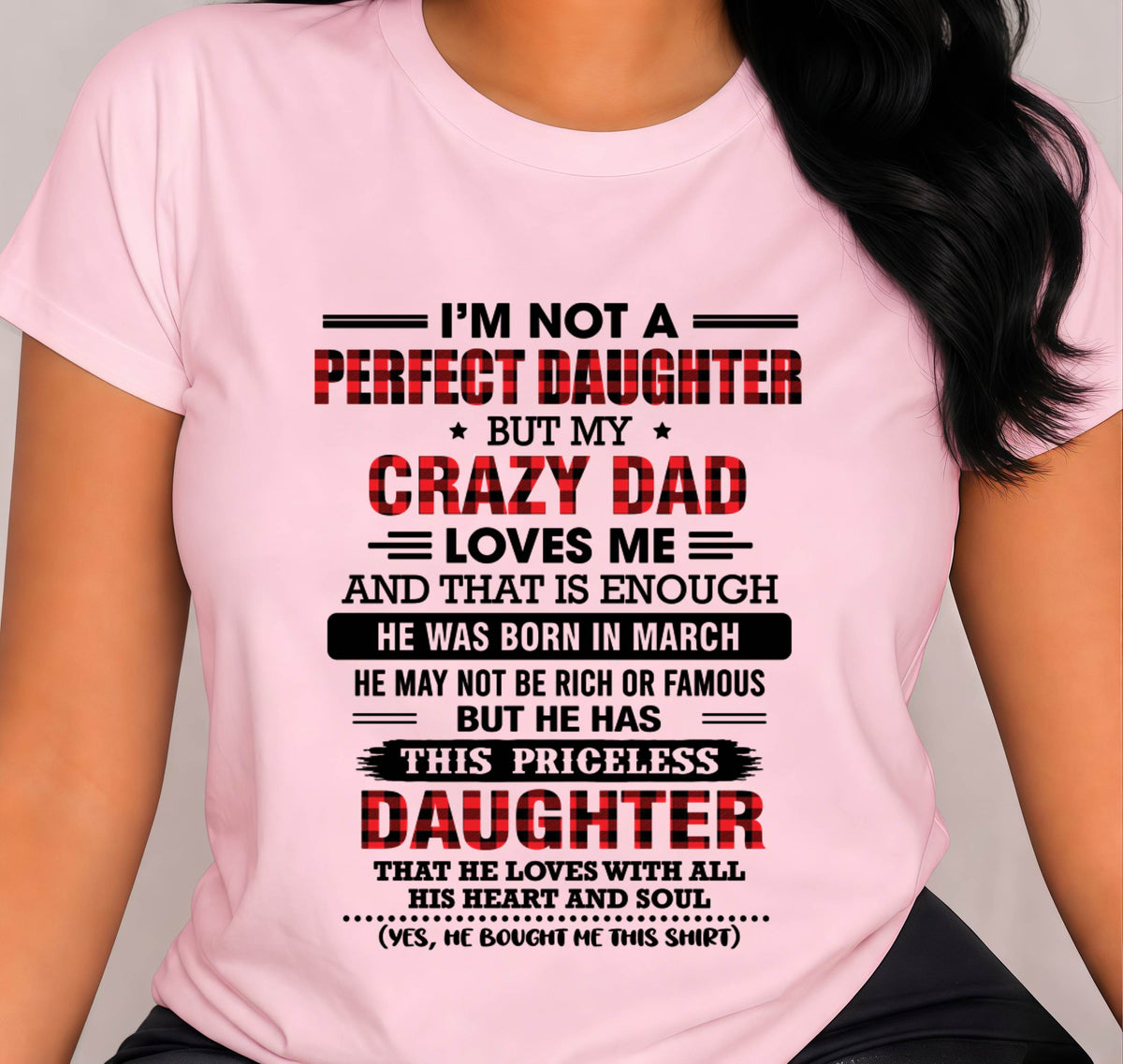 MARCH DAD’S LOVE MAKES EVERYTHING ENOUGH - FROM DAD - TLEE03 (SKU2608-572-03)
