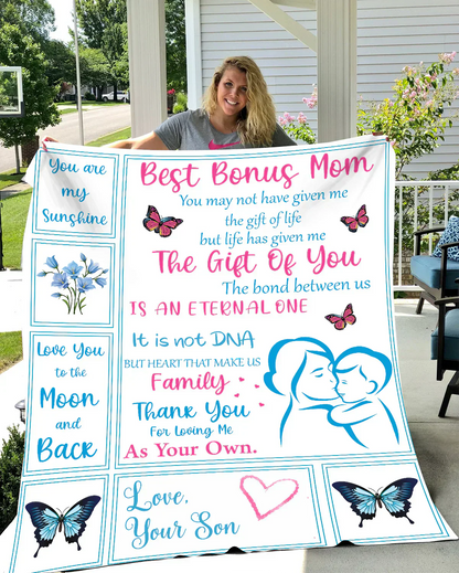 Best Bonus Mom Blanket From Son