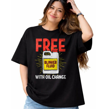 Best Mechanic Life Shirt, Funny Mechanic UnisexT-Shirt/Hoodie/Sweatshirt HLT00 - Free Blinker Fluid With Oil Change Funny Auto Mechanic T-Shirt