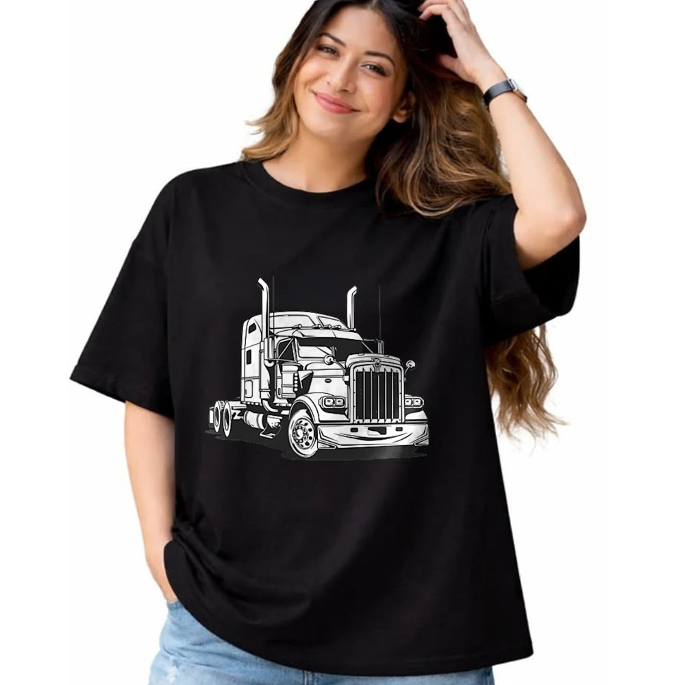 Best Truck Driver Life Shirt, Funny Trucker UnisexT-Shirt/Hoodie/Sweatshirt HLT00 - Semi Truck Driver T-Shirt (2)