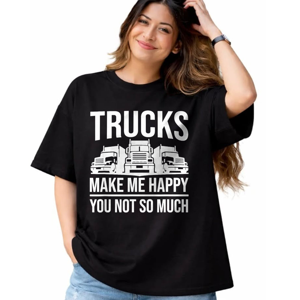 Best Truck Driver Life Shirt, Funny Trucker UnisexT-Shirt/Hoodie/Sweatshirt HLT00 - Truck Driver - Funny Big Trucking Trucker T-Shirt