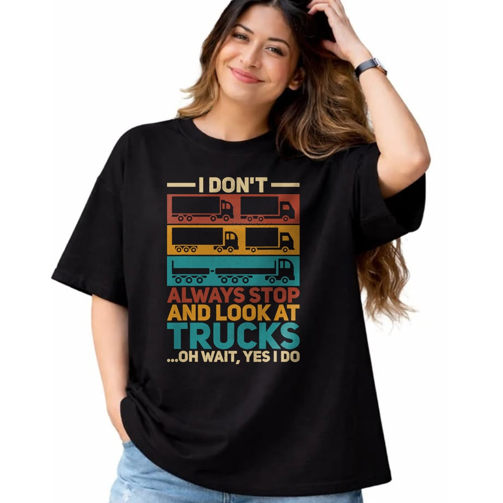 Best Truck Driver Life Shirt, Funny Trucker UnisexT-Shirt/Hoodie/Sweatshirt HLT00 - Semi Trucks Outfit Vintage Trailer Truck Funny Truck Driver T-Shirt
