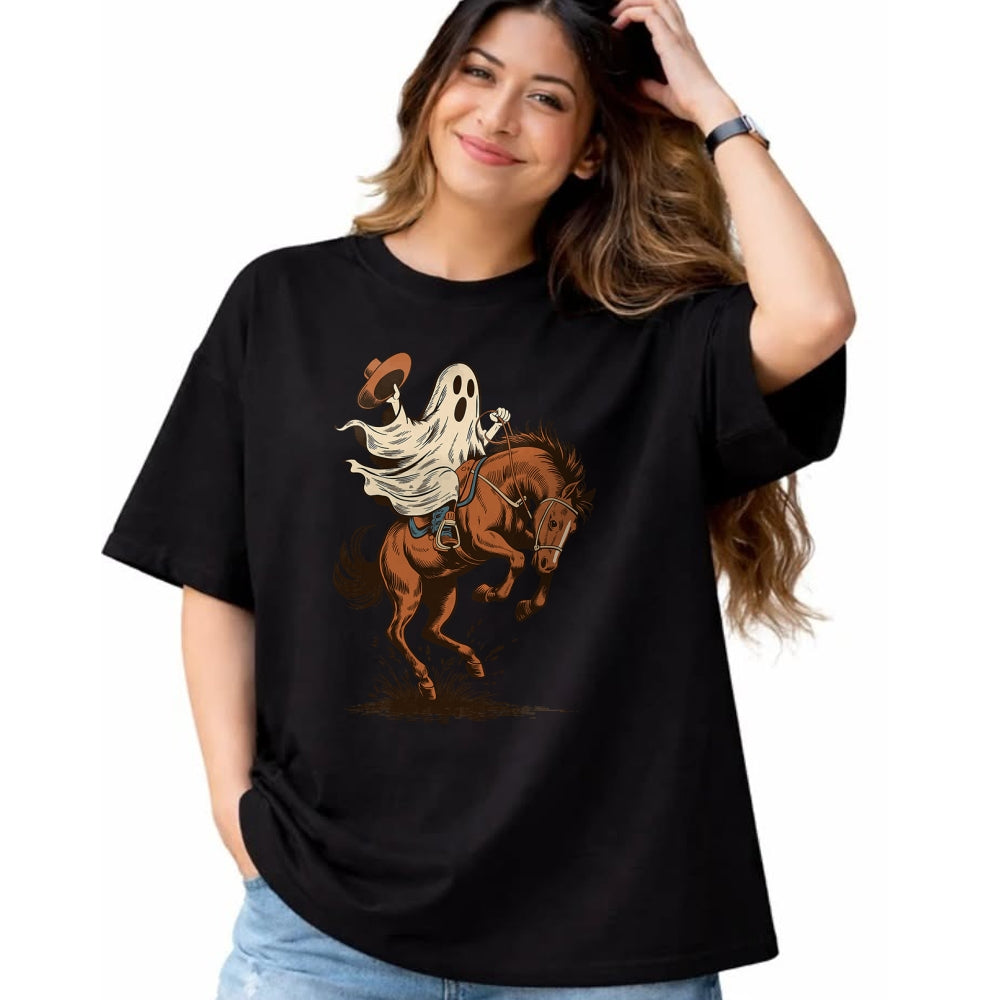 Best Horse Lover Shirt , Funny Horse UnisexT-Shirt/Hoodie/Sweatshirt HLT00 - Halloween Western Cowboy Ghost Rodeo Horse Country T-Shirt