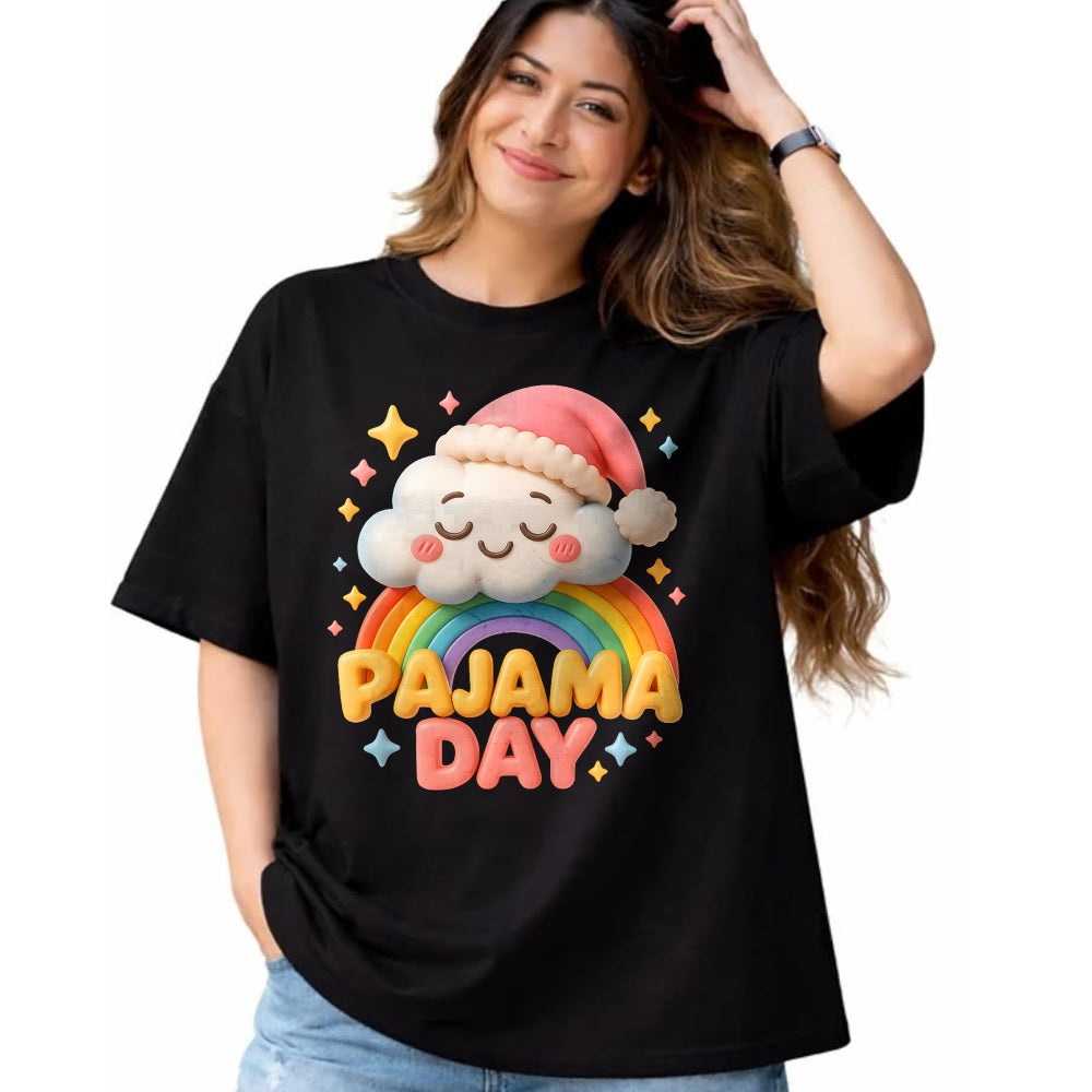 Best Teacher Shirt, Funny Teacher UnisexT-Shirt/Hoodie/Sweatshirt HLT00 - Pyjamas Day School Spirit Week Sleepy Cloud Teacher Student T-Shirt