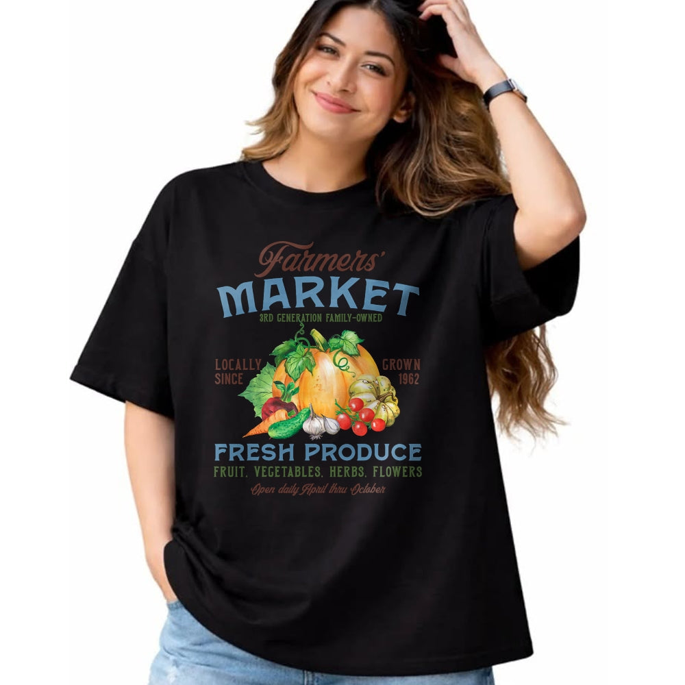 Best Farmer Life Shirt, Funny Farmer UnisexT-Shirt/Hoodie/Sweatshirt HLT00 - Vintage Farmers Market Support Local Farms Gardening T-Shirt