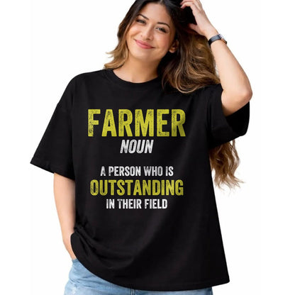 Best Farmer Life Shirt, Funny Farmer UnisexT-Shirt/Hoodie/Sweatshirt HLT00 - Farmer Outstanding In Their Field Farming Gift For Farmers T-Shirt