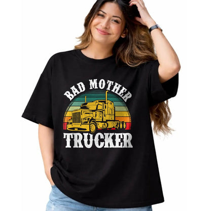 Best Truck Driver Life Shirt, Funny Trucker UnisexT-Shirt/Hoodie/Sweatshirt HLT00 - Funny Trucker Design for Men Big Rig Trucker Truck Driver T-Shirt (2)