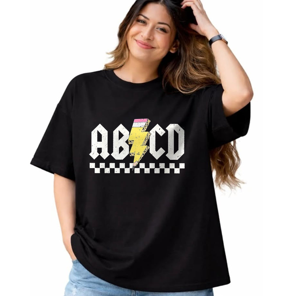 Best Teacher Shirt, Funny Teacher UnisexT-Shirt/Hoodie/Sweatshirt HLT00 - ABCD Teacher T-Shirt