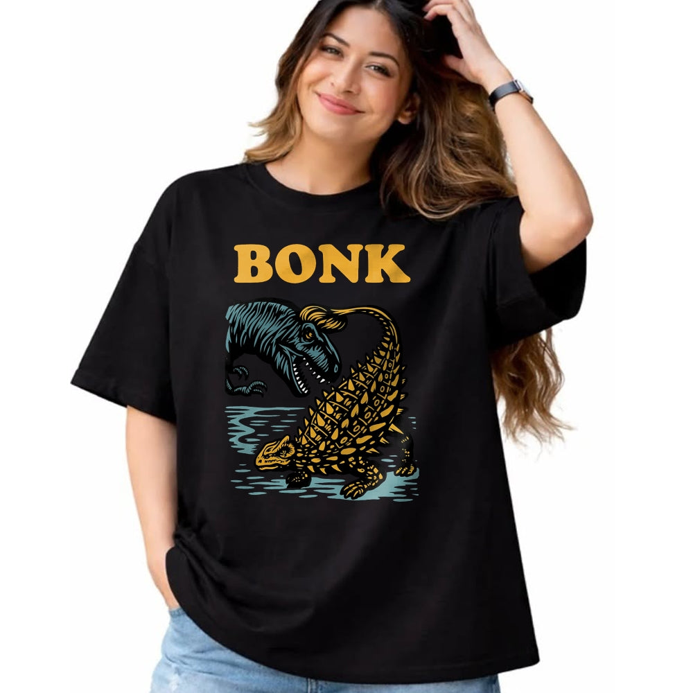 Best Dinosaur Lover Shirt, Funny Dinosaur UnisexT-Shirt/Hoodie/Sweatshirt HLT00 - Bonk Dinosaur Funny Prehistoric Humor Design T-Shirt