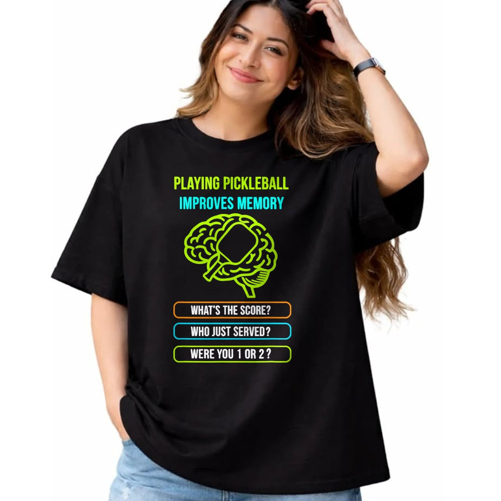 Funny Pickleball Shirt, Pickleball Lover Unisex T-Shirt/Hoodie/Sweatshirt HLT00 - Pretty Pickleball Flowers in Paddle Vase - Pickleball T-Shirt