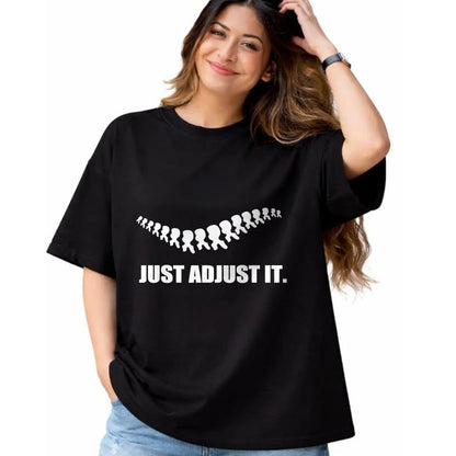 Best Doctor Shirt, Funny Doctor UnisexT-Shirt/Hoodie/Sweatshirt HLT00 - Just Adjust It Back Subluxation Chiropractor Pun T Shirt T-Shirt
