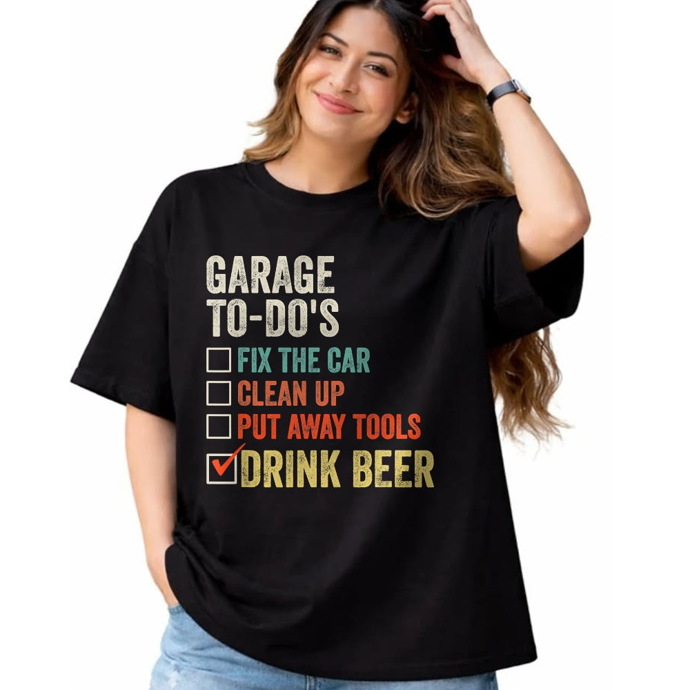Best Mechanic Life Shirt, Funny Mechanic UnisexT-Shirt/Hoodie/Sweatshirt HLT00 - I'll Be in The Garage T-Shirt, Men, Black, 3X-Large