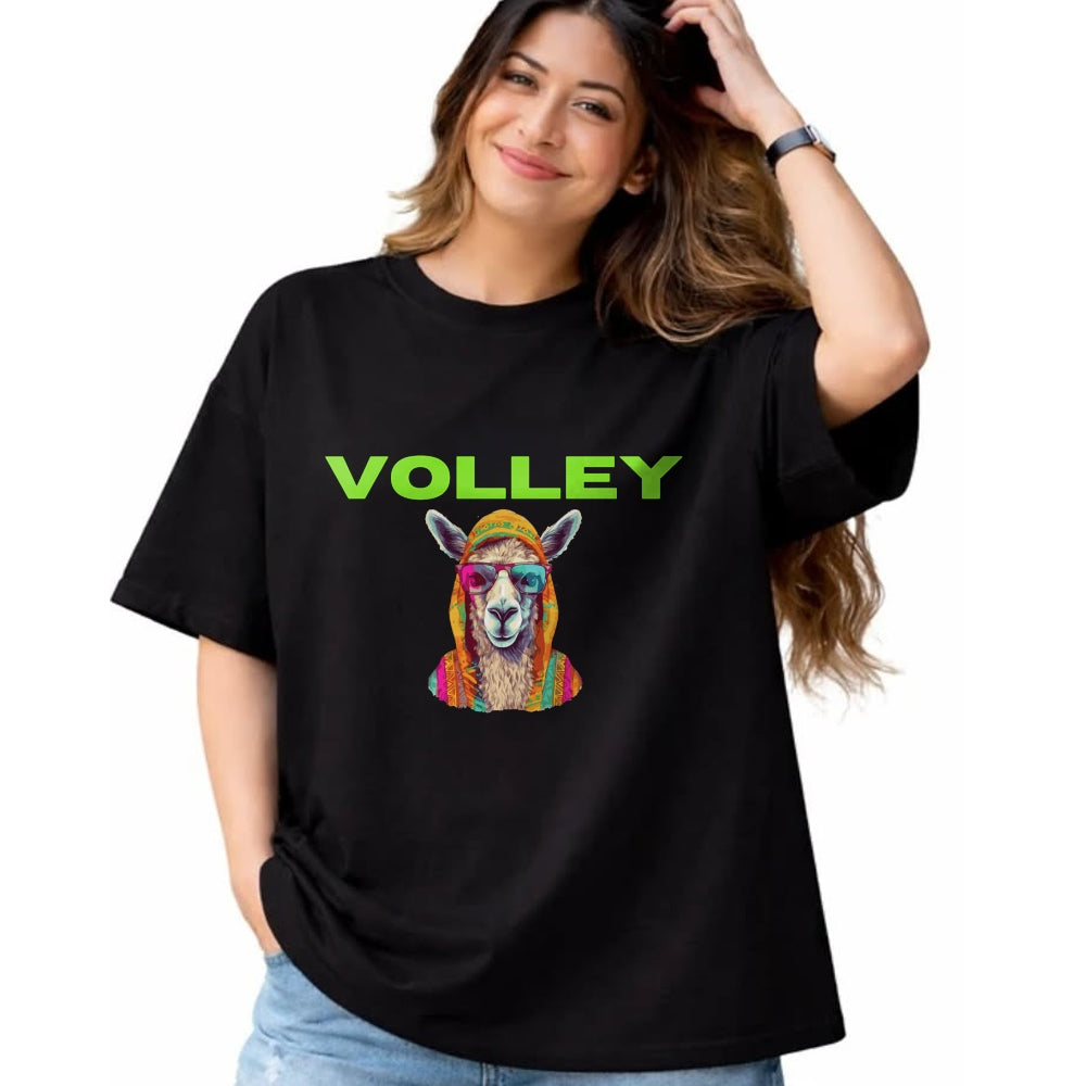 Funny Pickleball Shirt, Pickleball Lover Unisex T-Shirt/Hoodie/Sweatshirt HLT00 - Volley Llama Funny Pickleball Shirt Long Sleeve T-Shirt