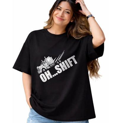 Best Truck Driver Life Shirt, Funny Trucker UnisexT-Shirt/Hoodie/Sweatshirt HLT00 - Truck Driver Funny Trucker T-Shirt, Men, Black, Large