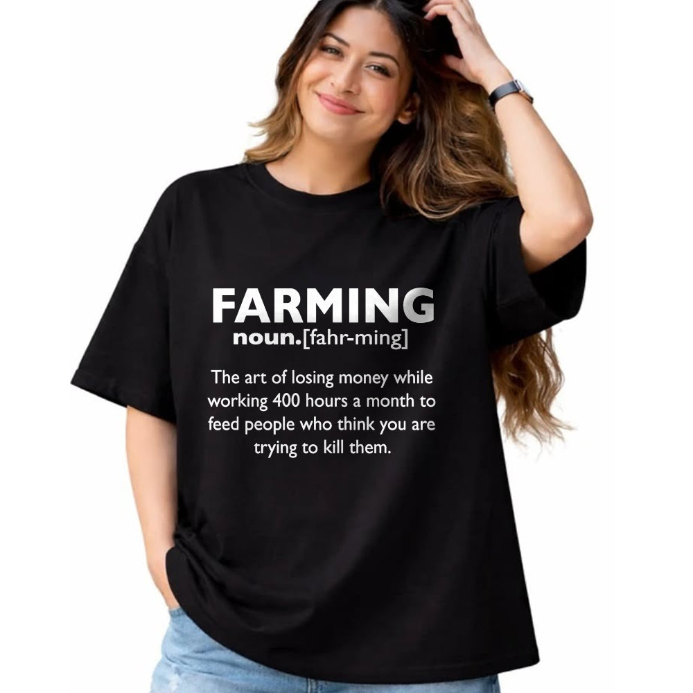 Best Farmer Life Shirt, Funny Farmer UnisexT-Shirt/Hoodie/Sweatshirt HLT00 - Farming Definition T-Shirt Noun Gift - Funny Farmer Gift T-Shirt