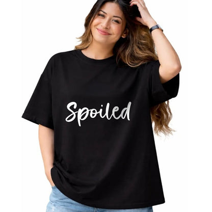 Best Wife Shirt, Wife and Husband Unisex T-Shirt/Hoodie/Sweatshirt HLT00 - Broke And Spoiled Matching Couples T-Shirt