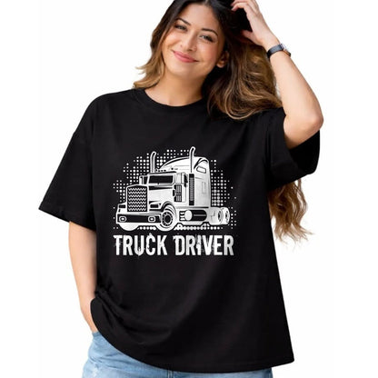 Best Truck Driver Life Shirt, Funny Trucker UnisexT-Shirt/Hoodie/Sweatshirt HLT00 - Truck Driver T-Shirt (7)