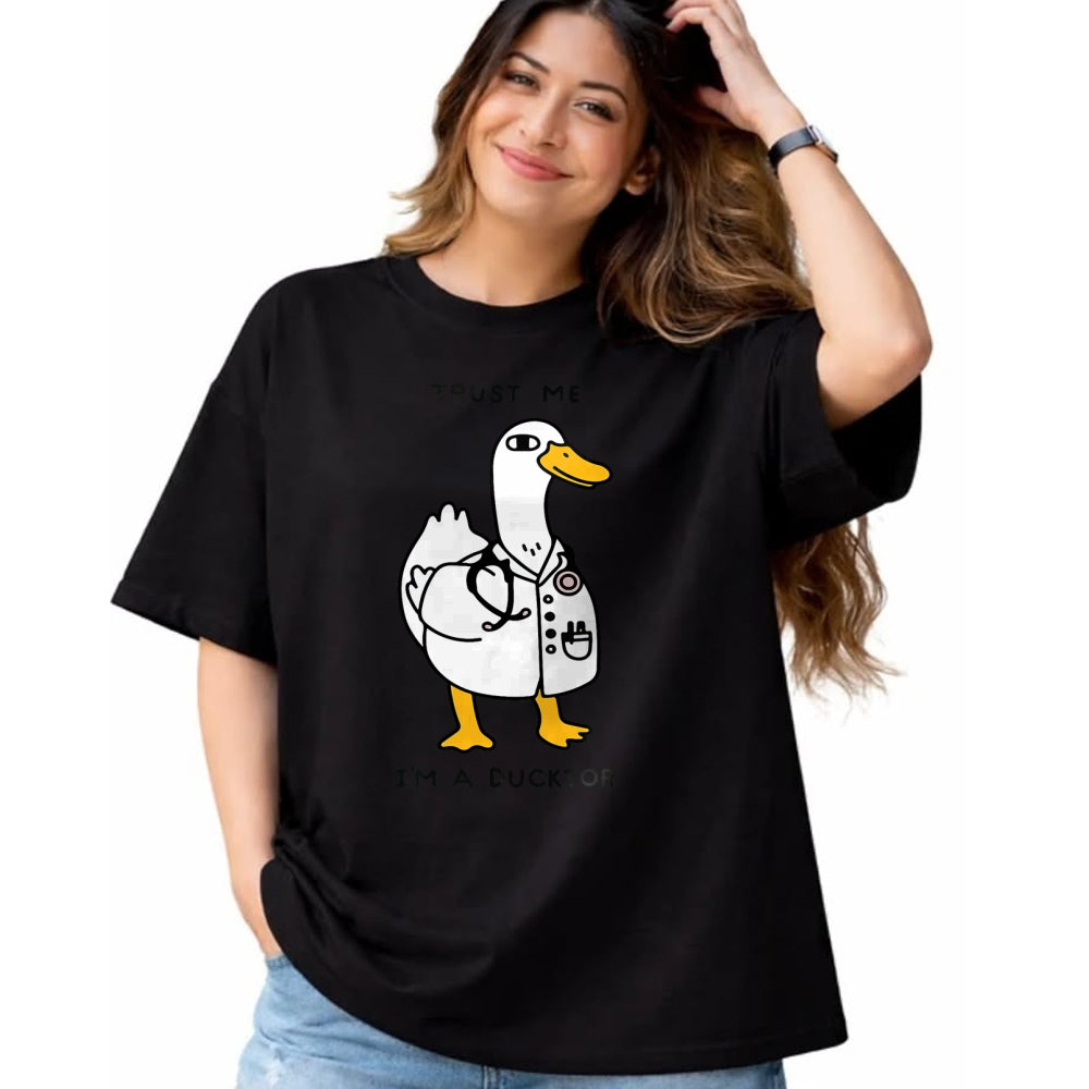 Best Doctor Shirt, Funny Doctor UnisexT-Shirt/Hoodie/Sweatshirt HLT00 - Trust Me Funny I_m A Ducktor - Doctor Sayings T-Shirt