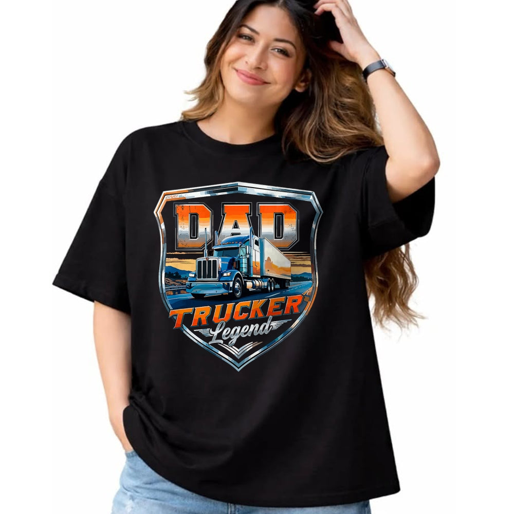 Best Truck Driver Life Shirt, Funny Trucker UnisexT-Shirt/Hoodie/Sweatshirt HLT00 - Semi Truck Driver Trucking T-Shirt (5)