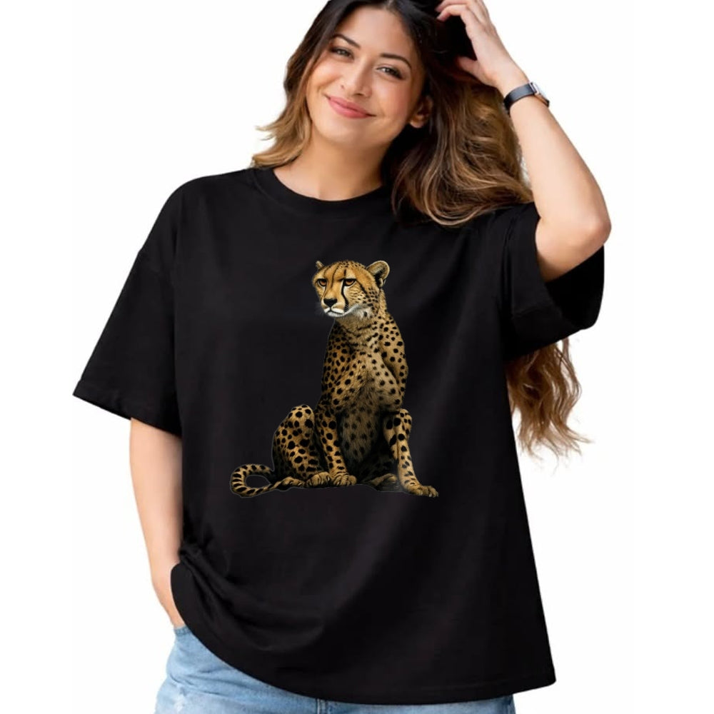 Cat Love Shirt, Funny Cat Lover Gift UnisexT-Shirt/Hoodie/Sweatshirt HLT00 - Cute Cheetah Lover Illustration Wild Cat Love T-Shirt