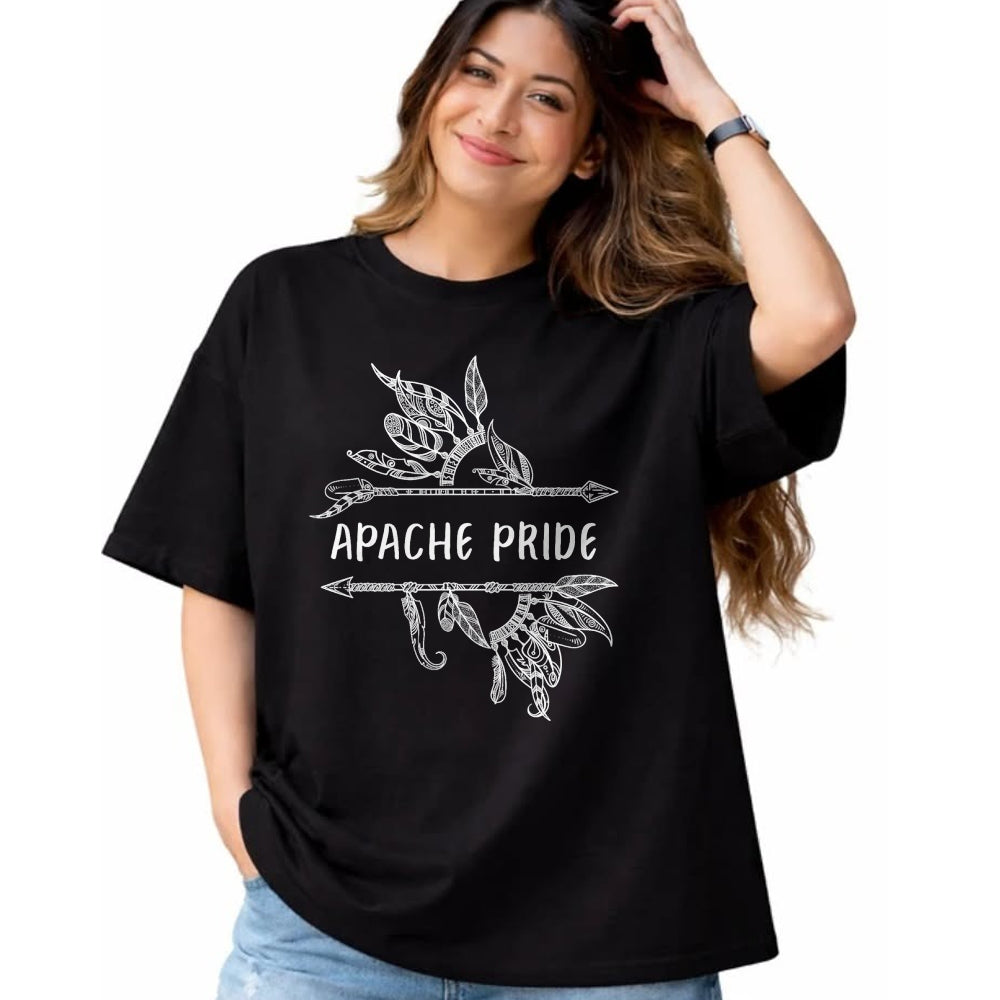 Native American T-Shirts, Vintage Native American Unisex T-Shirt/Hoodie/Sweatshirt HLT00 - Apache Pride Indian Native American Roots