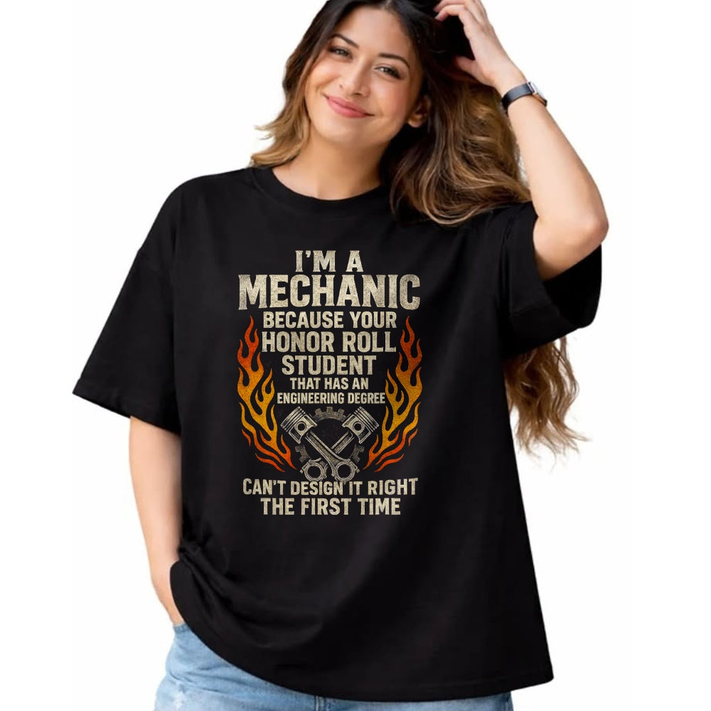 Best Mechanic Life Shirt, Funny Mechanic UnisexT-Shirt/Hoodie/Sweatshirt HLT00 - I'm A Mechanic - Funny Car Repair Garage DIY T-Shirt