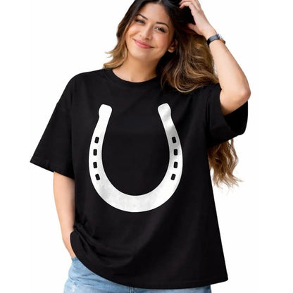 Best Horse Lover Shirt , Funny Horse UnisexT-Shirt/Hoodie/Sweatshirt HLT00 - Horseshoe T-Shirt T-Shirt