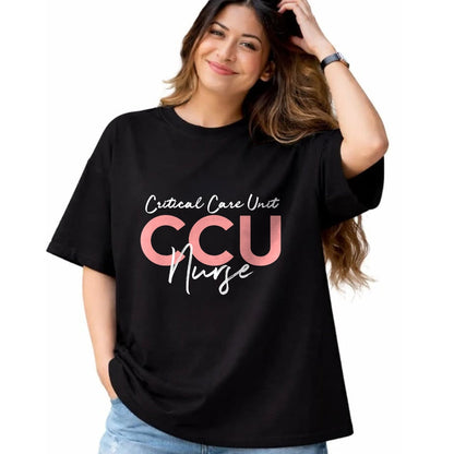 Funny Nurse Shirt, Nurse Unisex T-Shirt/Hoodie/Sweatshirt HLT00 - Critical Care Unity CCU Nurse Emergency Room Nurse RN T-Shirt (1)